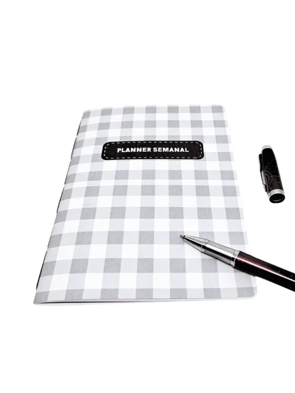Planner Achala Journey Xadrez - Insert Semanal Premium Não Datado