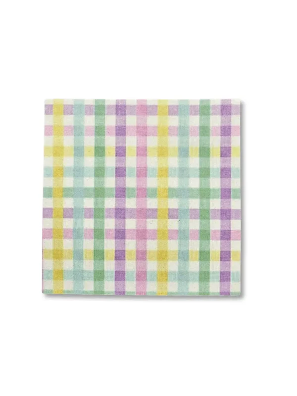 SoftTones Gingham Bloco Adesivo