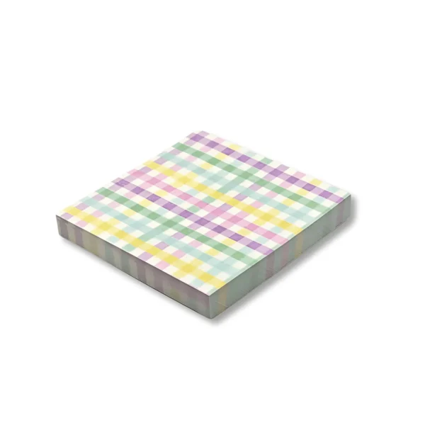 SoftTones Gingham Bloco Adesivo