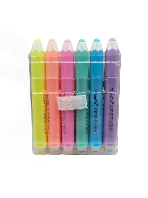 Funstamp Pastel Tianfu 2 em 1 - Carimbo e marca-texto