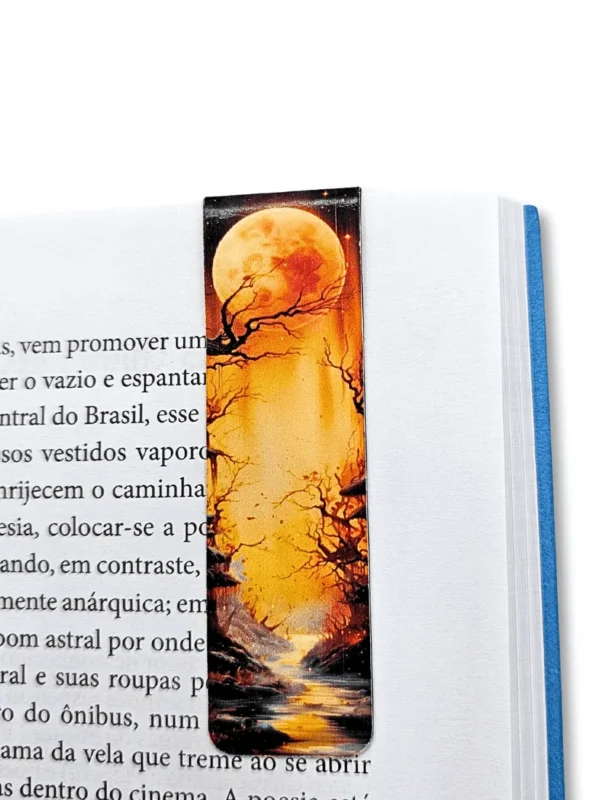 Achala 3 Marcadores de Páginas Magnéticos Reflexos Lunares