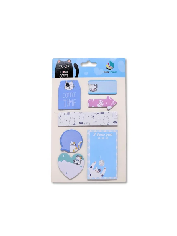 Meow Sticky Notes Inter Paper - Adesivos