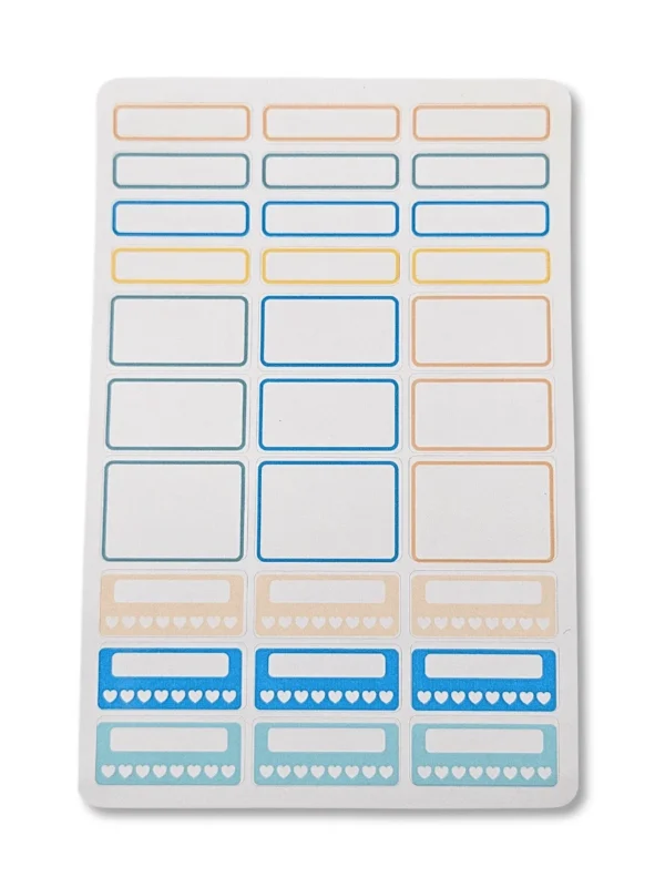 Achala Kit Adesivos para Planner - Toques de Serenidade