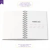 Agenda Planner Diário 2025 Chevron Vibes | Anual Datado - Papelaria Achala