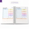 Agenda Planner Diário 2025 Chevron Vibes | Anual Datado - Papelaria Achala