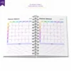 Agenda Planner Diário 2025 Chevron Vibes | Anual Datado - Papelaria Achala