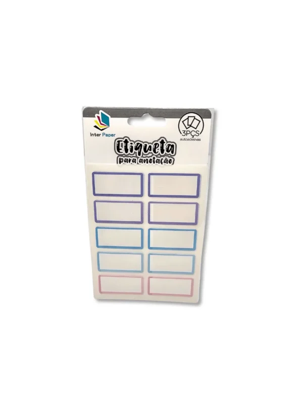 Labels Coloridos Inter Paper - Anotações Adesivas