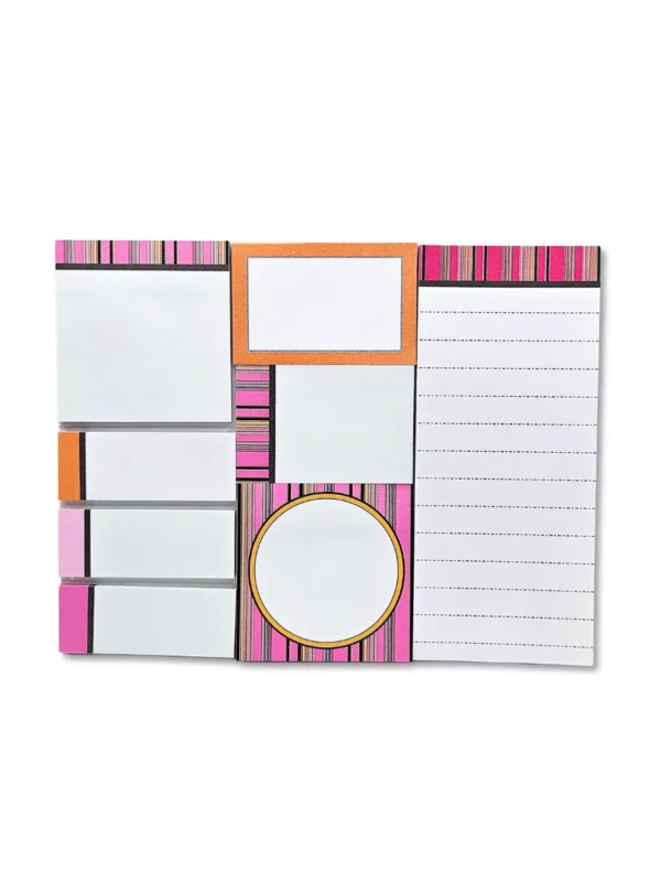 Bloco de Anotações Primavera - Kit post-it