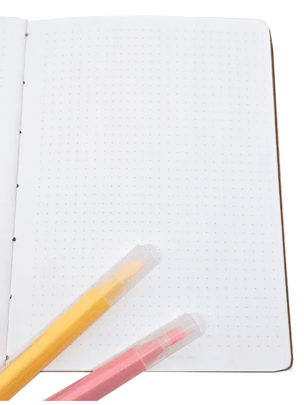 Planner Achala Kraft Notebook Dotscape - Insert Pontilhado