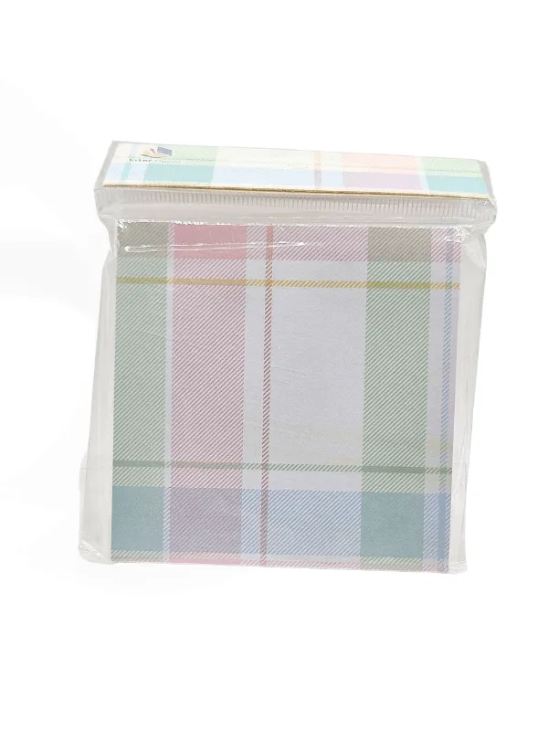 SoftTones Gingham Bloco Adesivo