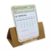 Mini Calendário de Mesa 2025 Pixel | Personalizado e Prático