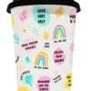 Florescer Boho Copo Tipo Starbucks