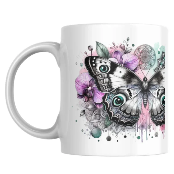 Caneca Jardim das Asas - Cerâmica