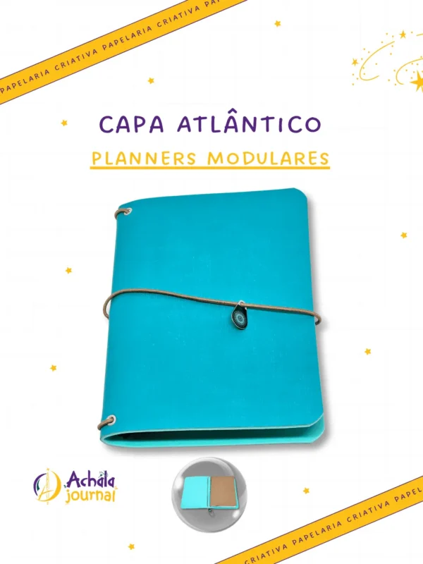 Capa Planner Achala Charme Atlântico – Tipo Midori