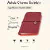 Capa Planner Achala Charme Escarlate - Tipo Midori