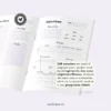 Achala Planner Fitness Diário - Insert
