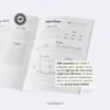 Achala Planner Fitness Diário - Insert
