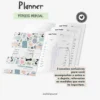 Kit Achala Planner Fitness - 3 Inserts por 2