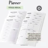 Kit Achala Planner Fitness - 3 Inserts por 2