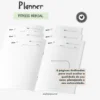 Kit Achala Planner Fitness - 3 Inserts por 2