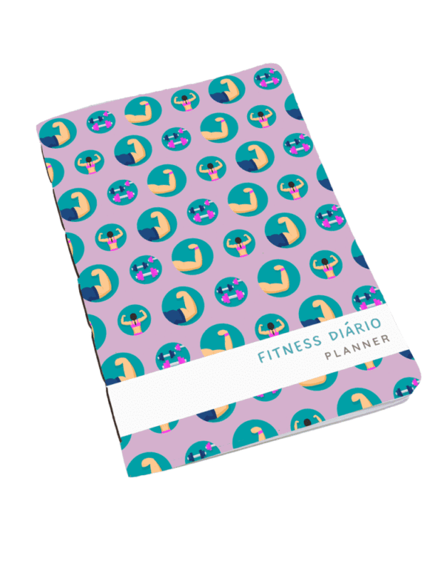 Kit Achala Planner Fitness Shape & Shine - 3 Inserts por 2 Miolo Colorido