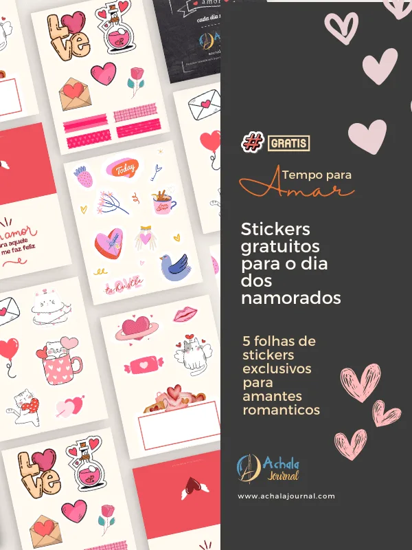 Achala Stickers Tempo de Amar