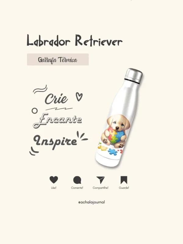 Garrafa Elo Autista Labrador Devotion