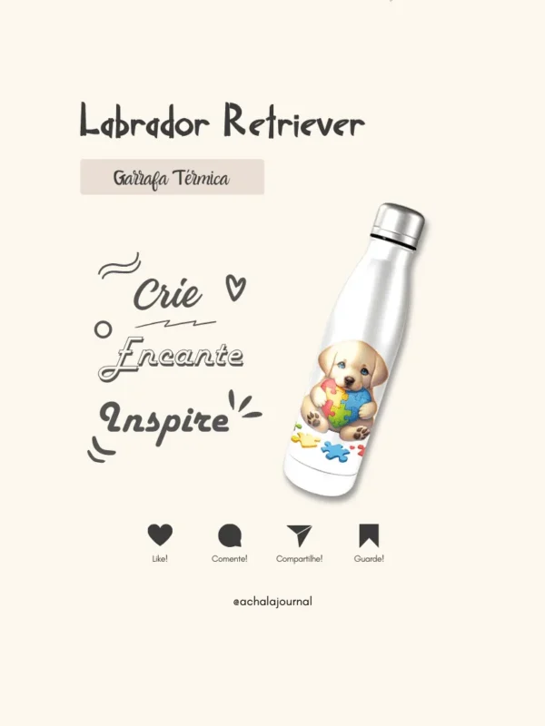 Garrafa Elo Autista Labrador Devotion