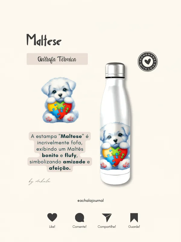 Garrafa Elo Autista Maltese Serenity