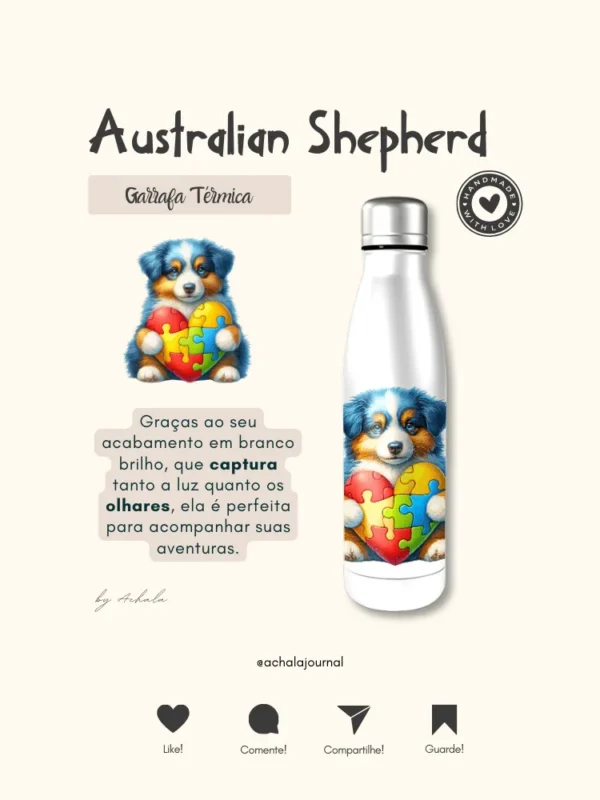 Garrafa Elo Autista Shepherd Spirit