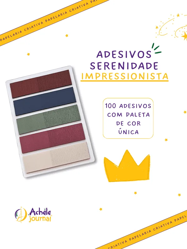 Index Tab Serenidade Impressionista - Adesivos