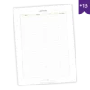 Refil Planner Semanal Datado 2025 Journey Permanente 8 furos 90g - Ofertas Papelaria Achala