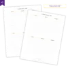 Refil Planner Semanal Datado 2025 Journey Permanente 8 furos 90g - Ofertas Papelaria Achala