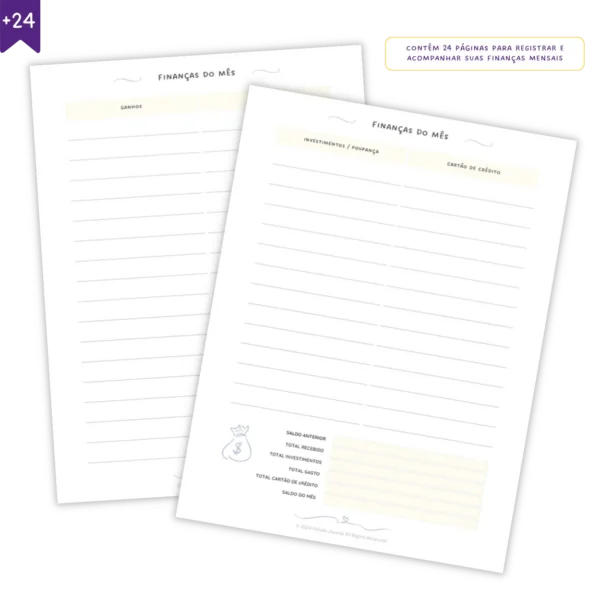 Refil Planner Semanal Datado 2025 Journey Permanente 8 furos 90g - Ofertas Papelaria Achala