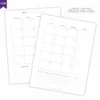 Refil Planner Não Datado Permanente Journey Diário para 1 ano Refil 8 furos 90g 1 - Agendas Achala Journal