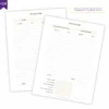 Refil Planner Não Datado Permanente Journey Diário para 1 ano Refil 8 furos 90g 1 - Agendas Achala Journal