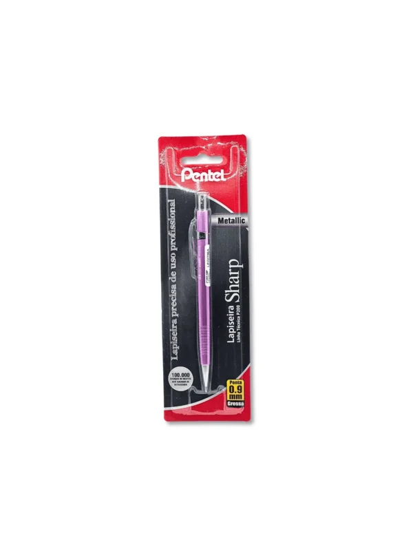 Lapiseira Sharp Metálica P200 0.9MM - Pentel