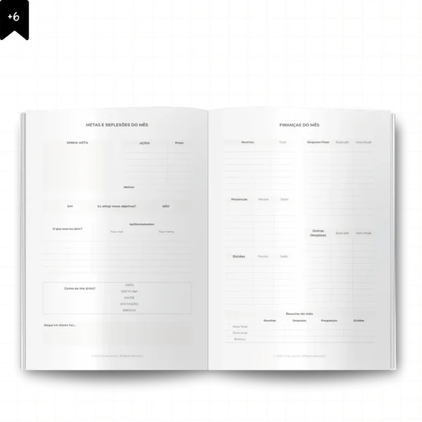 Lumine Planner Semanal Compacta Agenda Permanente Não Datado Tipo Midori Verde