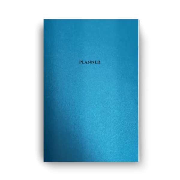 Lumine Planner Semanal Agenda Permanente Não Datado Tipo Midori Azul