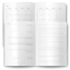 Lumine Planner Semanal Compacta Agenda Permanente Não Datado Tipo Midori Verde
