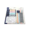 Combo Sketchbook Copta Encanto Noturno 90g + Kit Staedtler