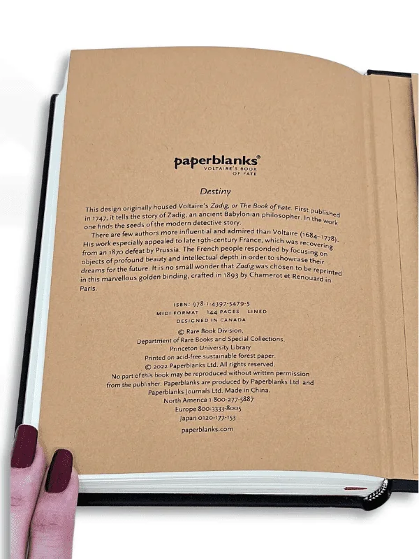 Caderno Paperblanks Destiny Midi Lined