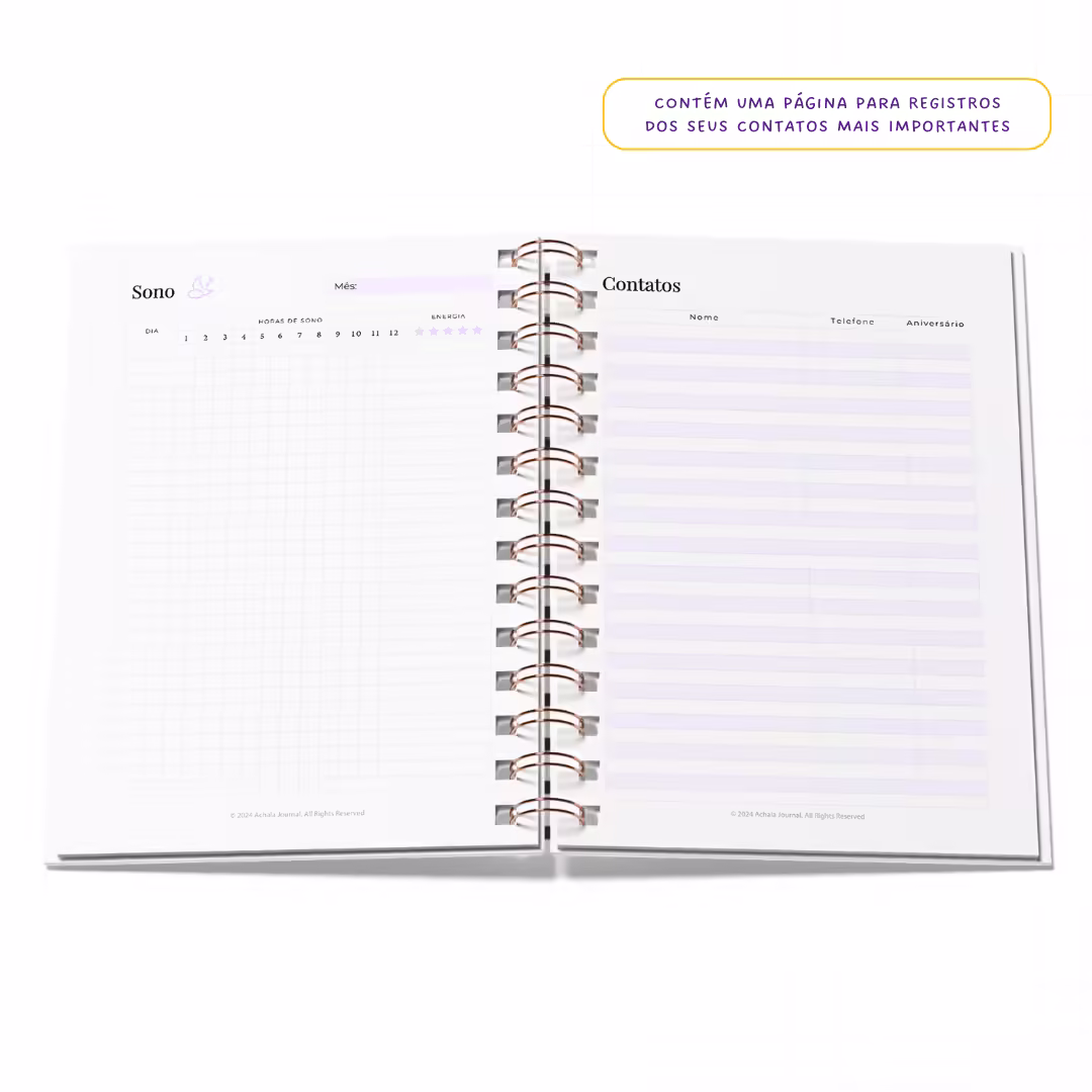 Planner Fitness MandalaFit Semestral - Intuitivo e Prático