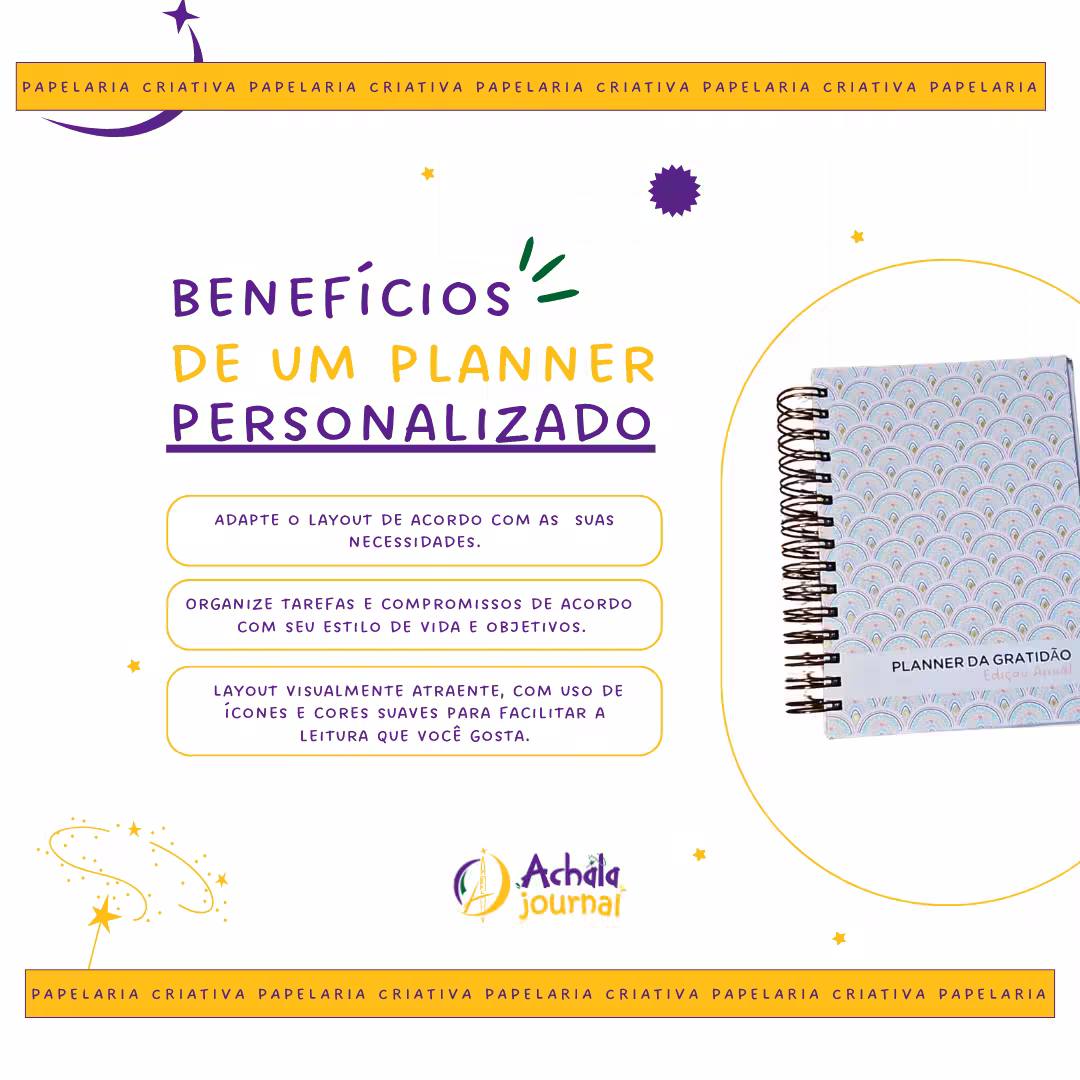 Planner Fitness MandalaFit Semestral - Intuitivo e Prático