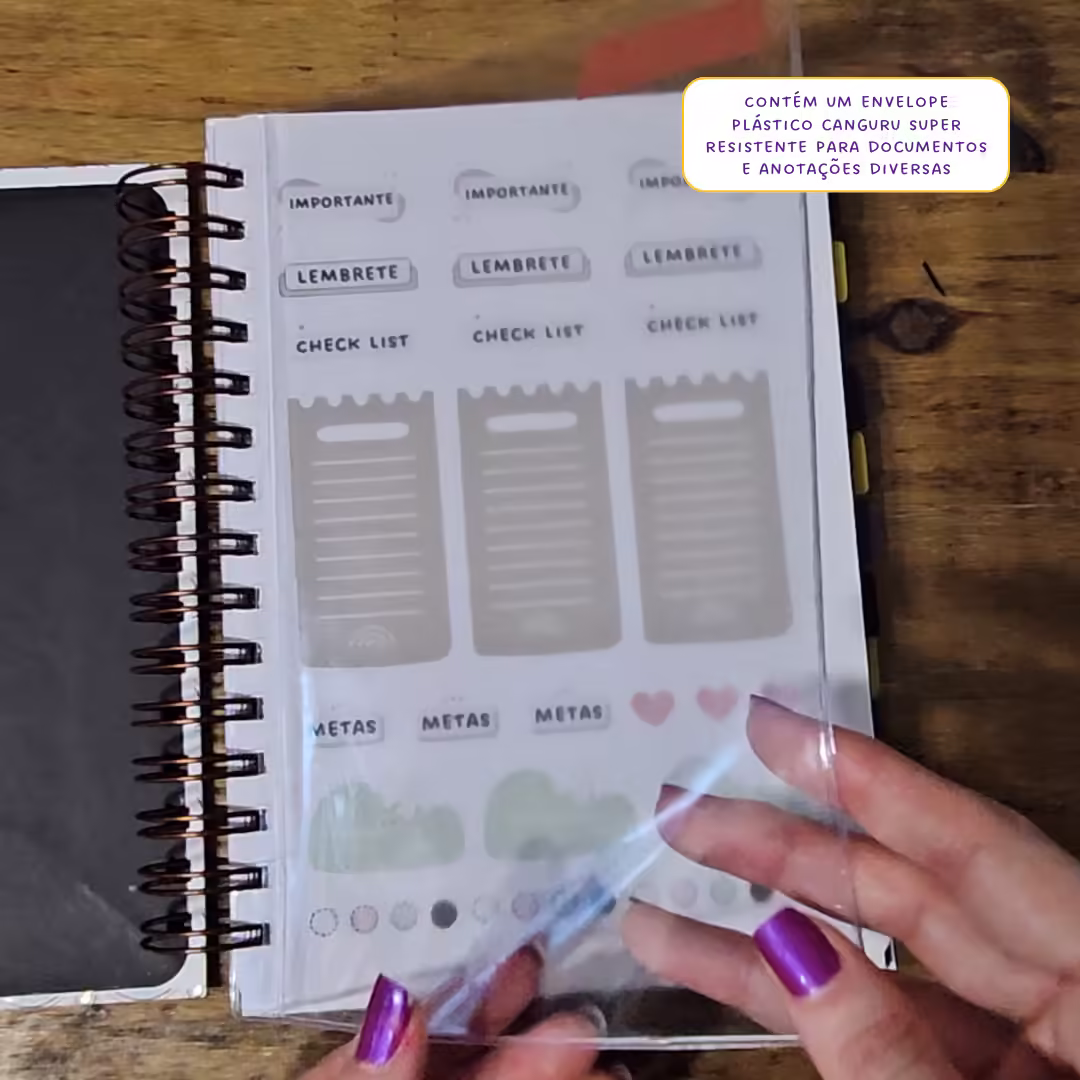 Planner Fitness MandalaFit Semestral - Intuitivo e Prático