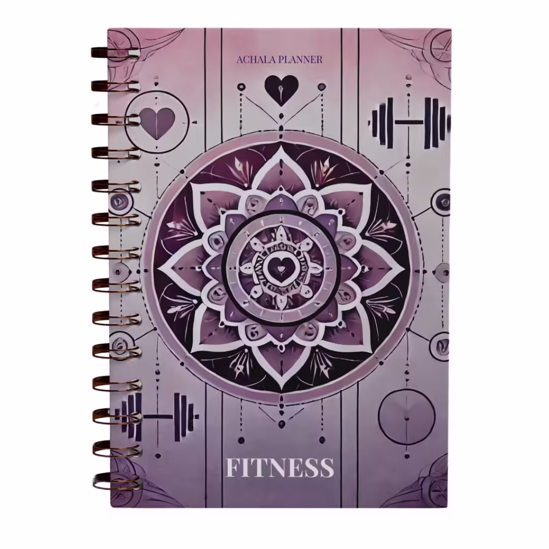 Planner Fitness MandalaFit Semestral - Intuitivo e Prático