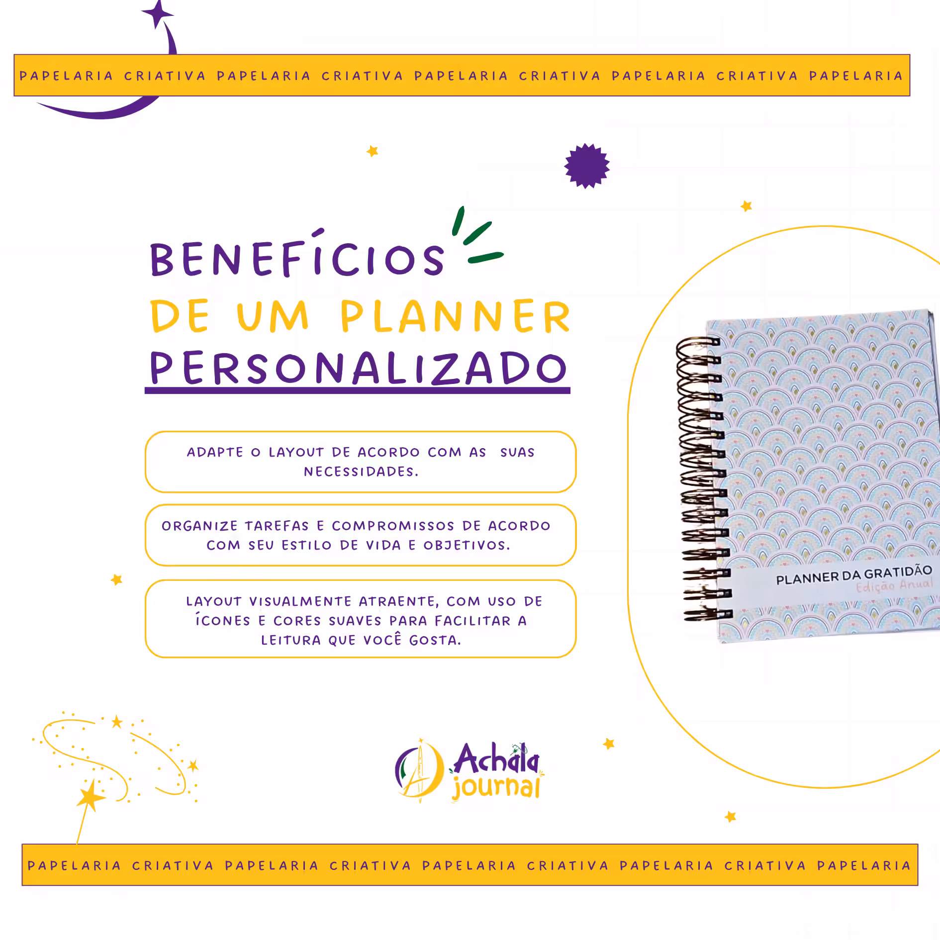 Planner Fitness MandalaFit Semestral - Intuitivo e Prático
