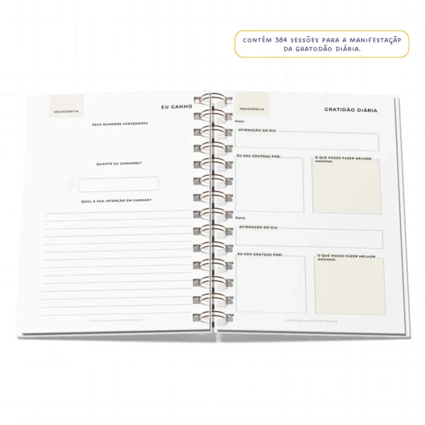 Planner da Gratidão Anual - WireO