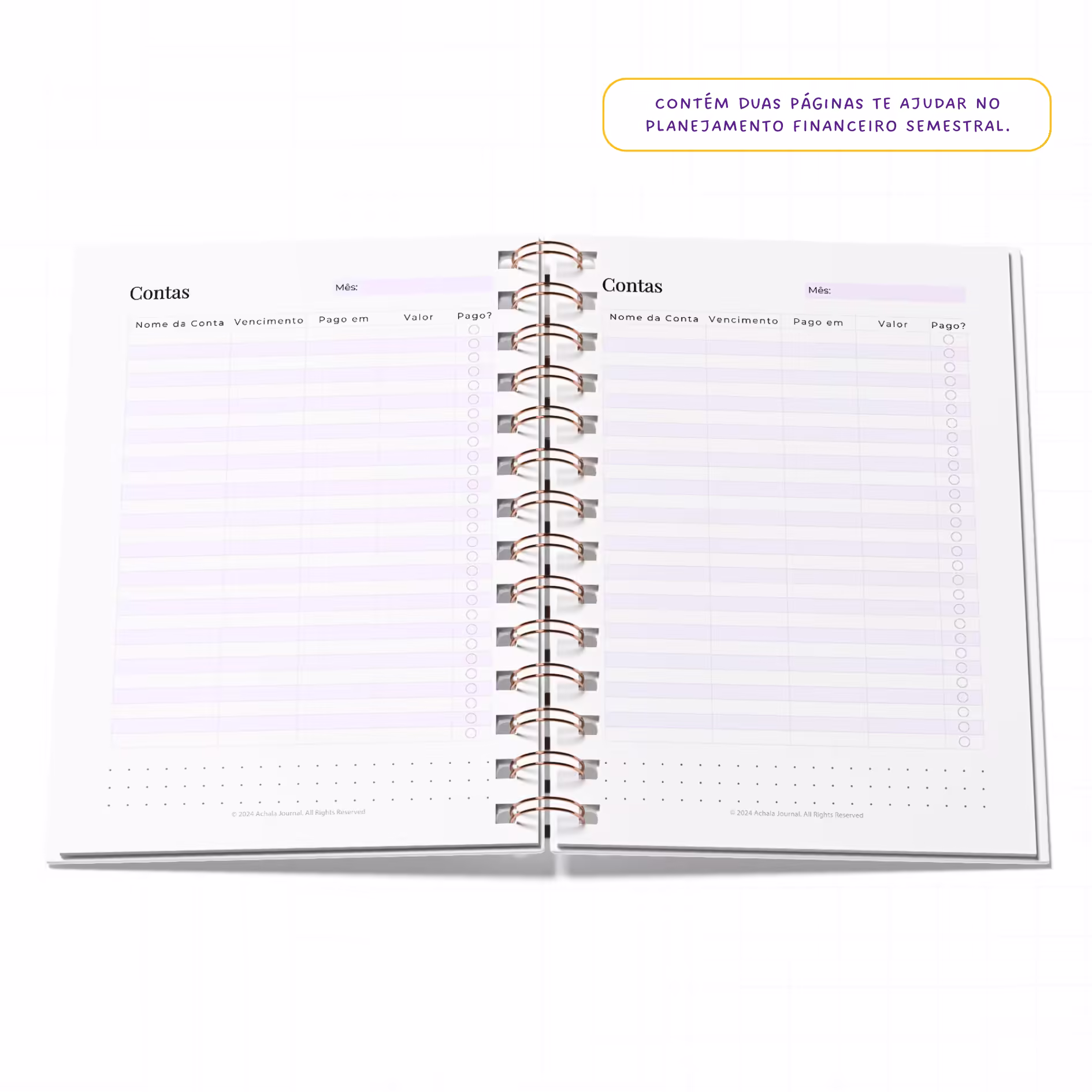 Planner Fitness MandalaFit Semestral - Intuitivo e Prático