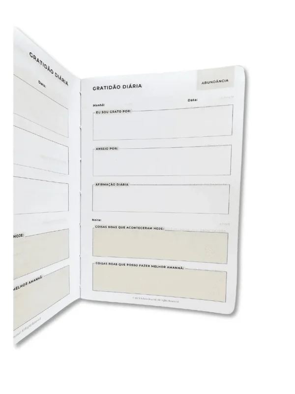 Achala Planner Gratidão Insert Diário